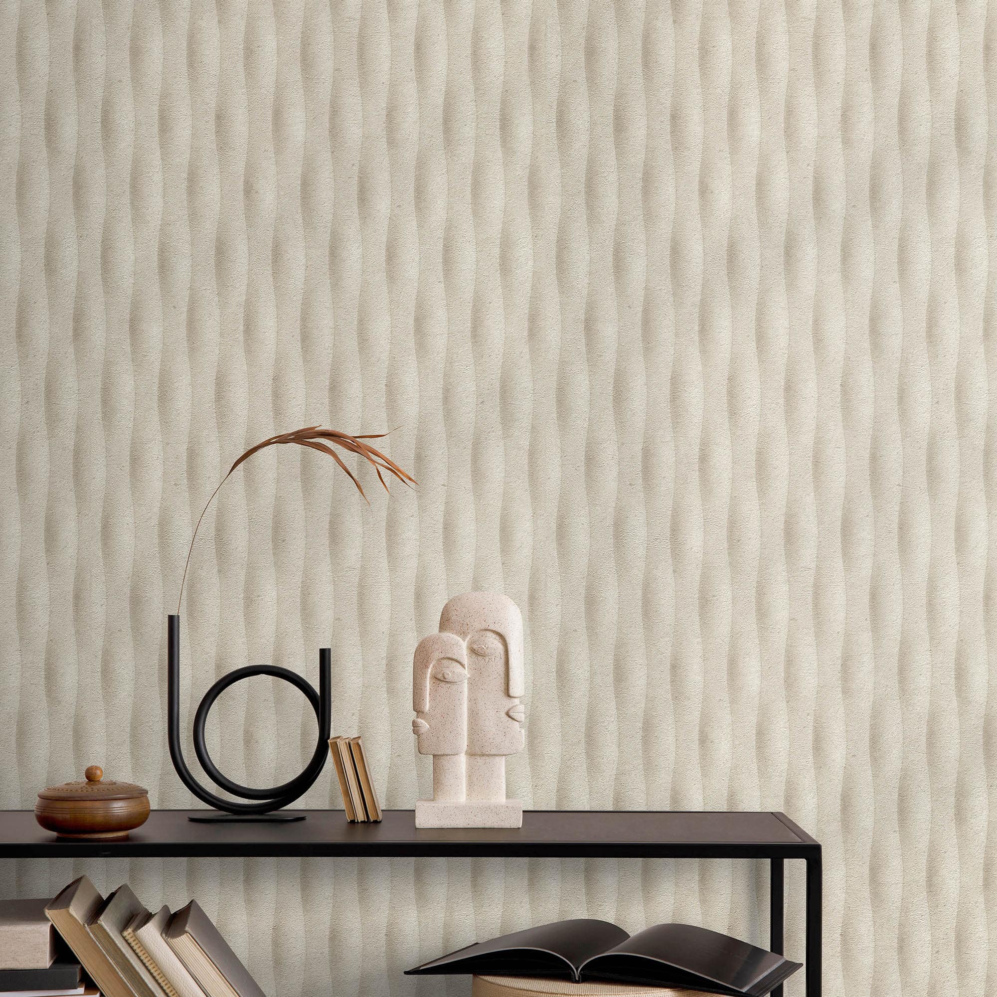 Designs Direct Concrete Illusion Wallpaper